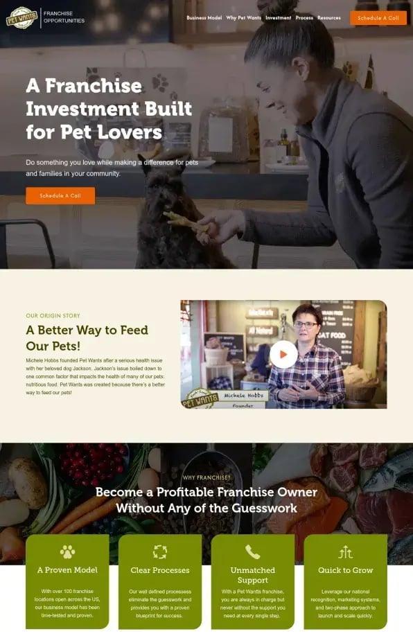 Pet Wants Franchise